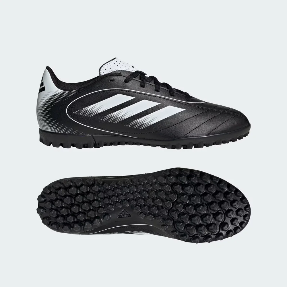 Adidas Goletto IX Turf IH0083 Unisex M11/W12 Black/White Football Boots ZOGG3616